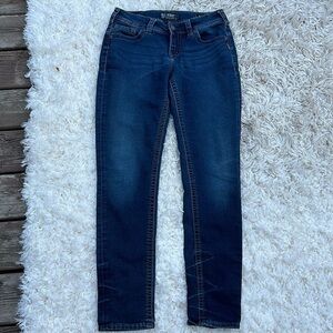 Silver SUKI jeans joga mid skinny denim size W29/L31